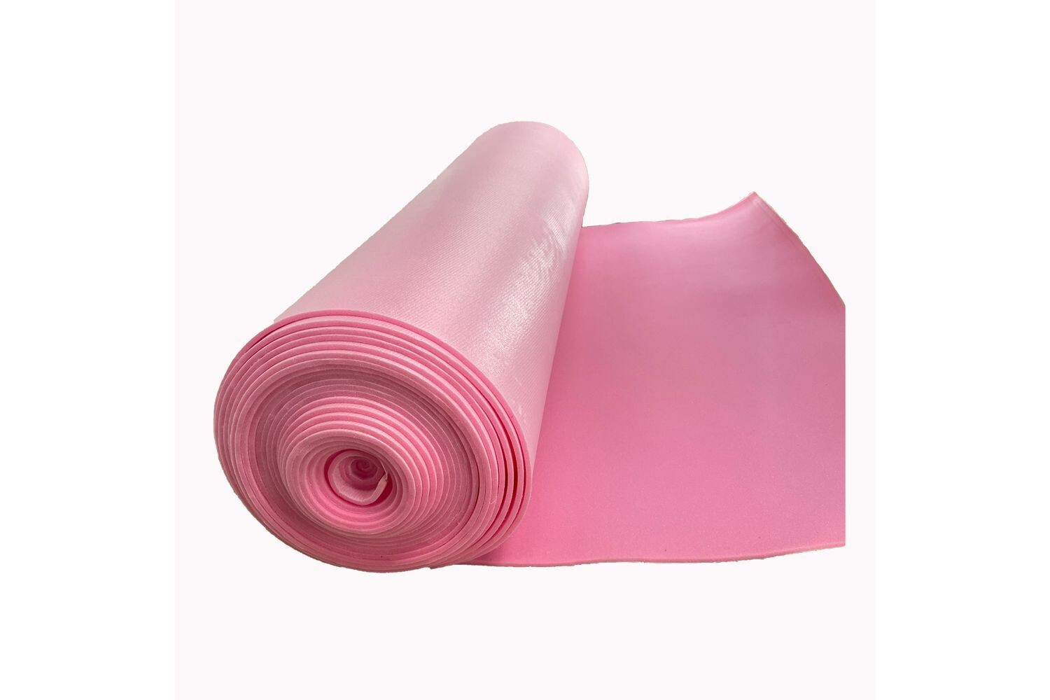 FoamRush 1/4″ Thick by 56″ Width Pink Scrim Fabric Foam Upholstery Car