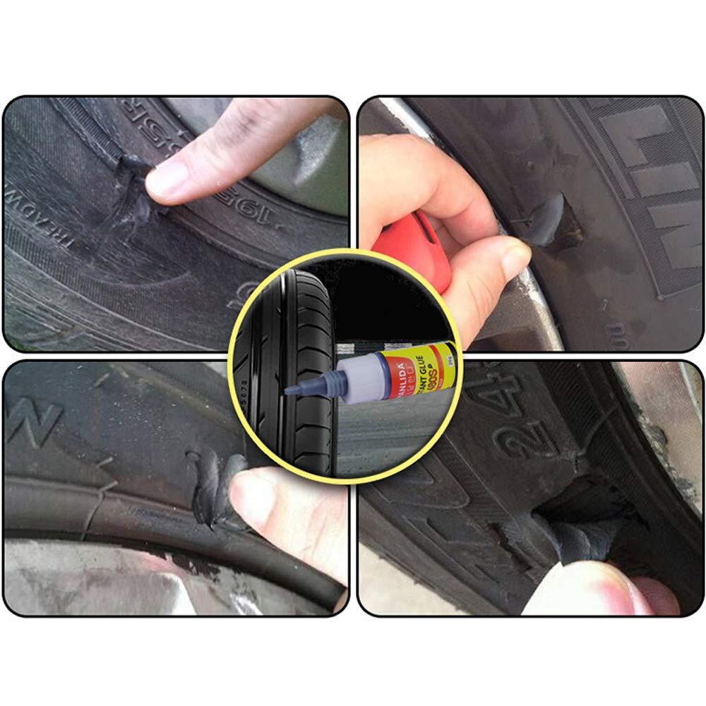 Black Tire Repair Glue Rubber Strong Adhesive Bonding for Sidewall Puncture