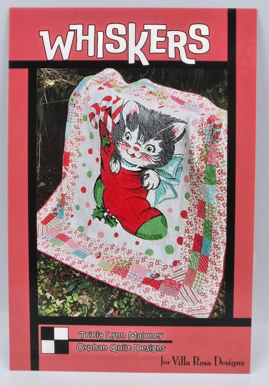 WHISKERS Quilt Pattern by Tricia Lynn Maloney Villa Rosa Designs Panel Friendly
