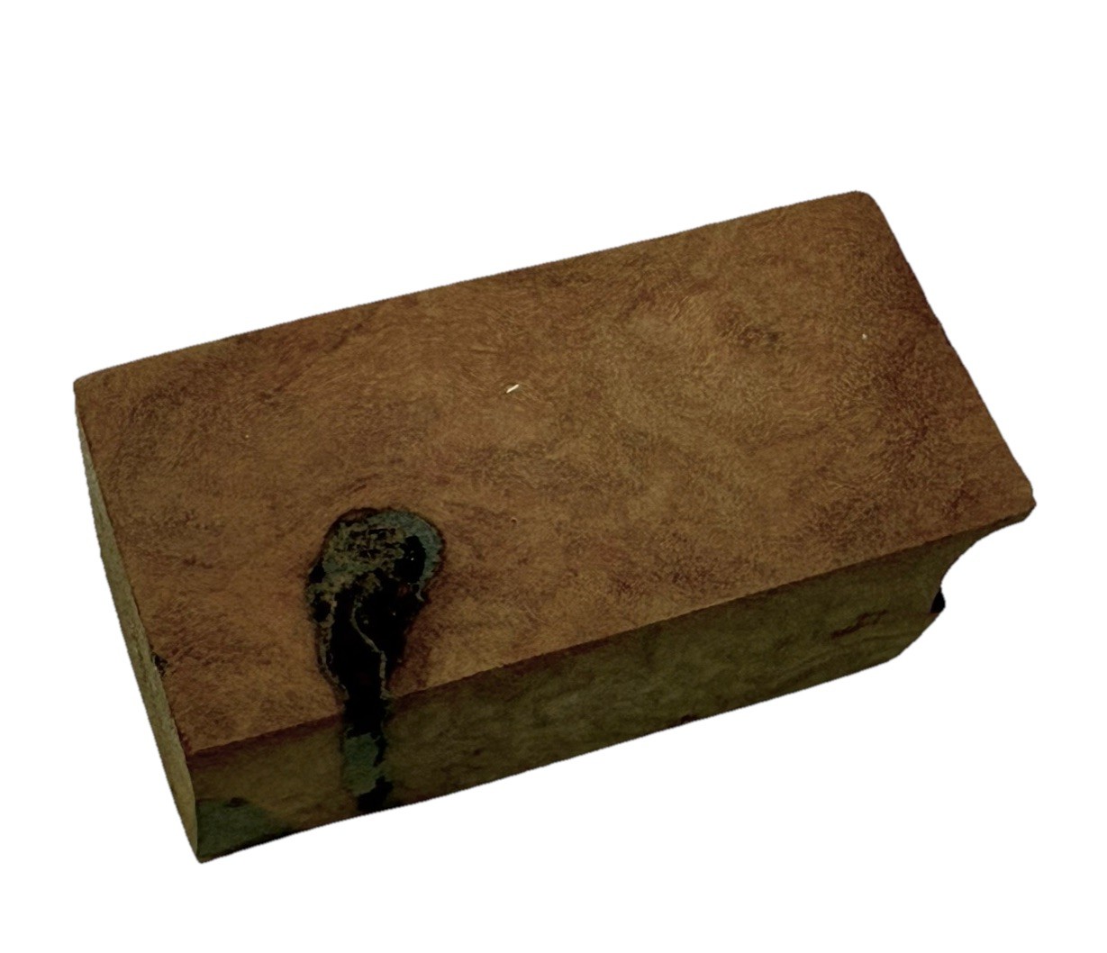River Red Gum Burl turning blank 1-7/16″ x 1-7/16″ x 3″ (c48) See Description