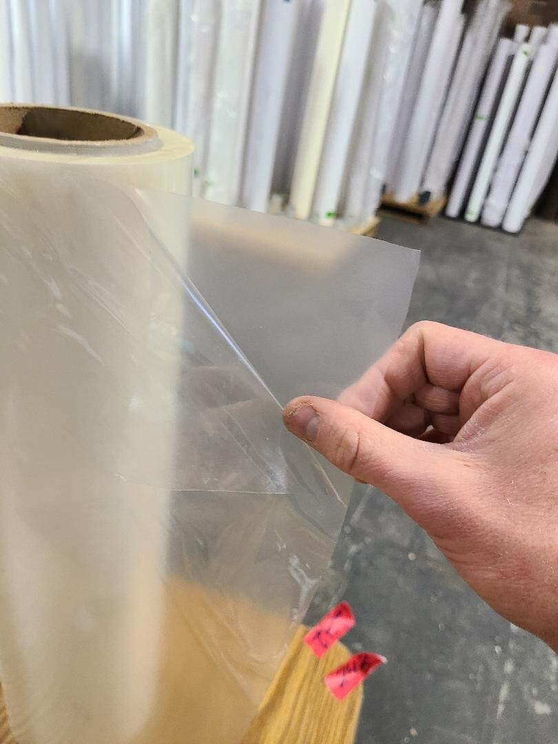 Optically-Clear Window Perf Vinyl PVC Laminate Roll for Car Auto Vehicle 242