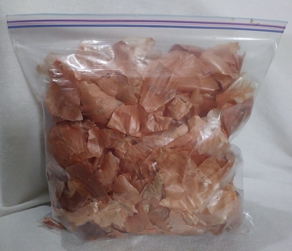 Real Onion Skins for Natural Dye Yellow/Gold Easter Eggs Yarn Fabric 2 oz Bag