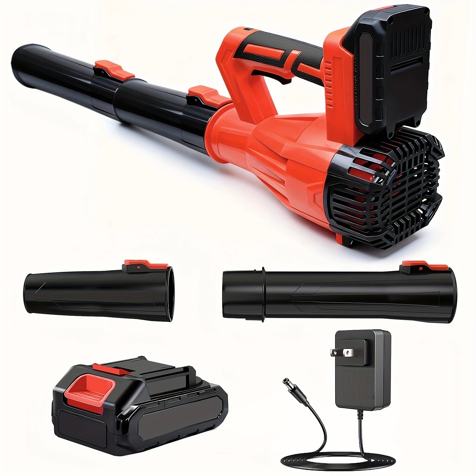 20000RPM Cordless Leaf Blower, 4.0Ah, 580CFM, 6-Speed