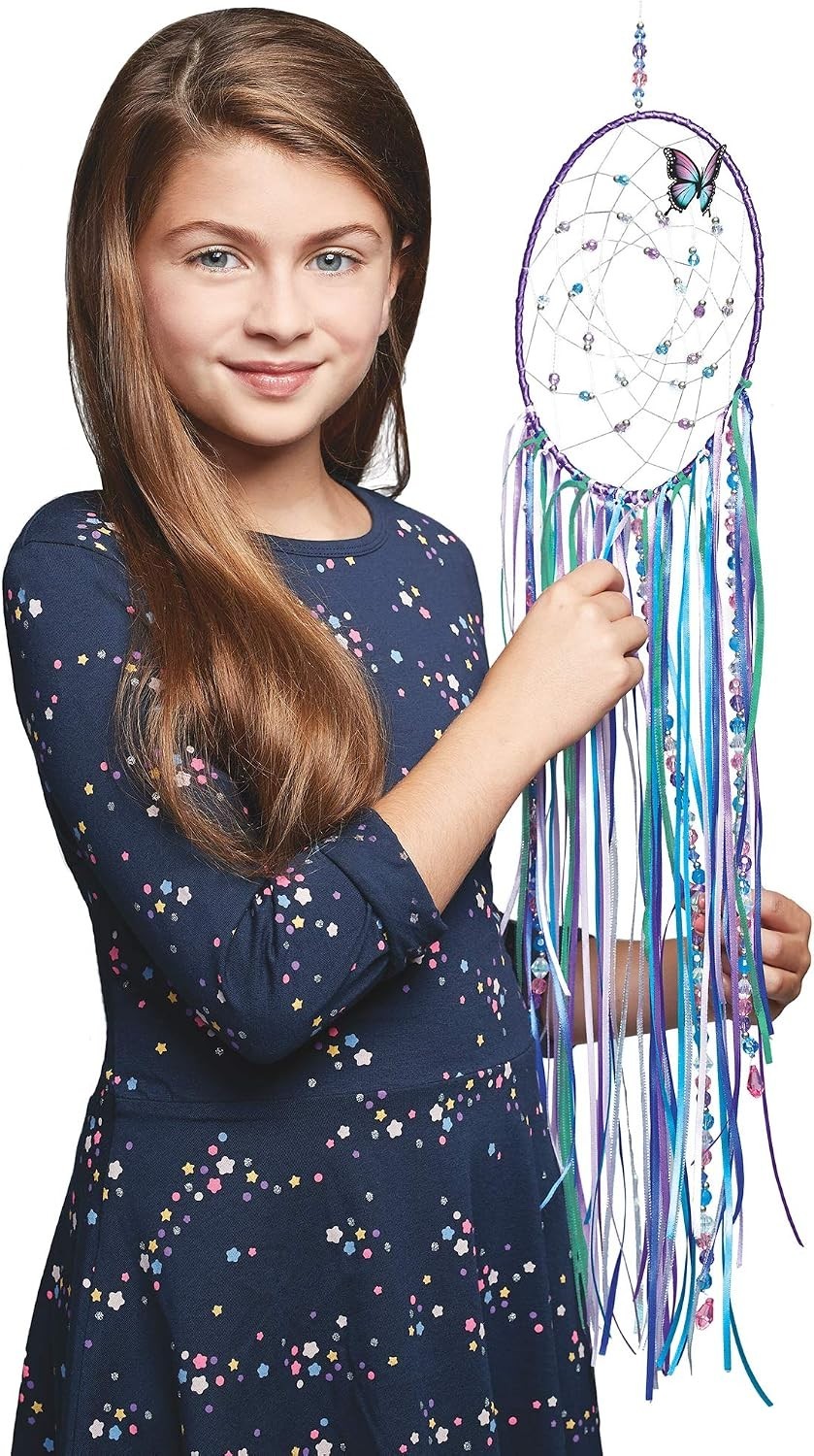DIY Butterfly Dreamcatcher Kit – Enhance Creativity & Motor Skills for Ages 8+