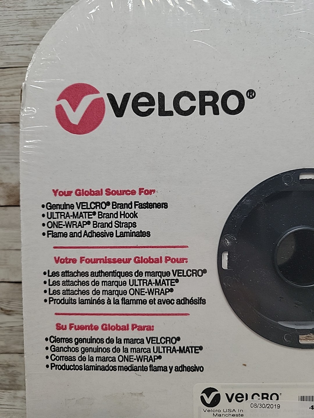 VELCRO® Brand 190660 Loop 1000, 2″ X 25 yds, WHITE, 010 Sew-On 0199 NEW