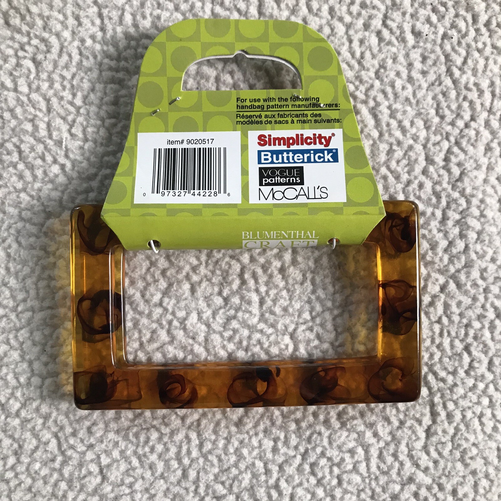 Handbag Handles 3 Sets Plastic Acrylic wood Bead See Details Purse N Alize It