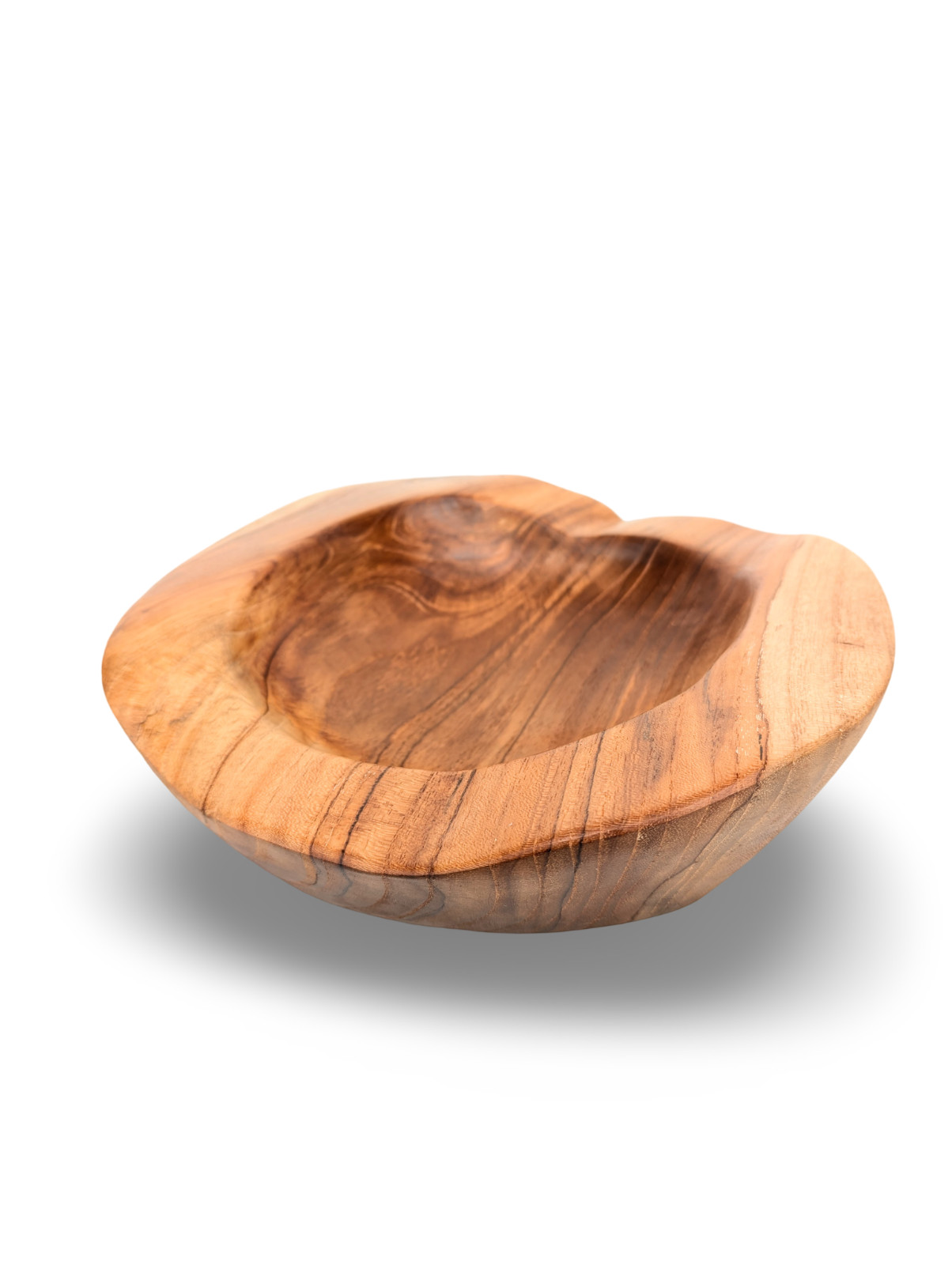 ORGANIC WOOD BOWL, ORGANIC WOOD BOWL, Natural Shape Bowl, Wood Centerpiece Bowl