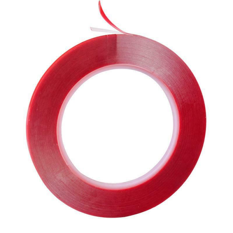 10M Long x 1cm Double-sided Clear Transparent Acrylic Foam Adhesive Tape Long