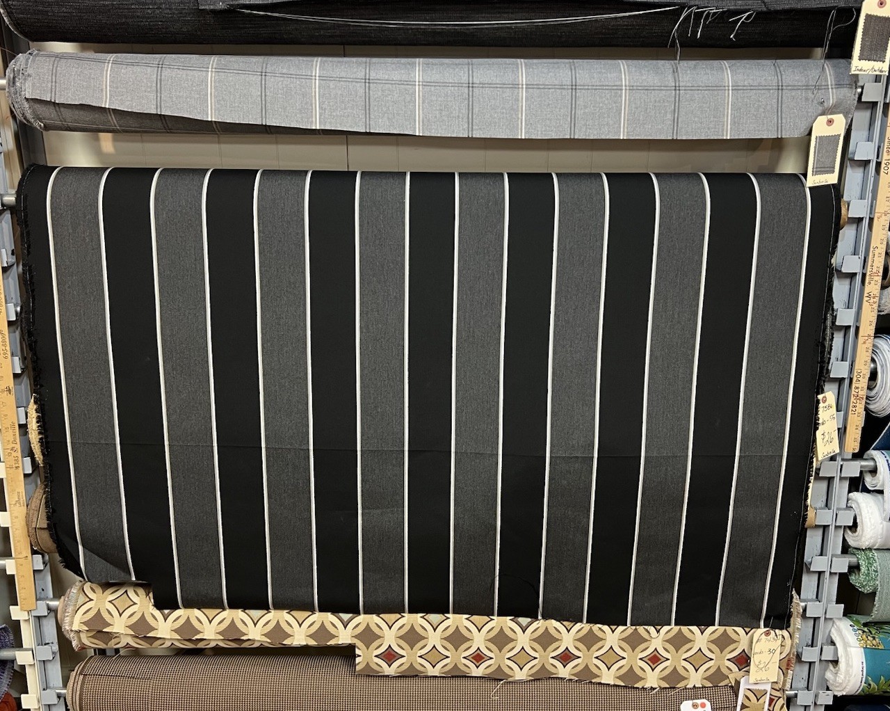 Sunbrella Peyton Granite Indoor Outdoor Fabric