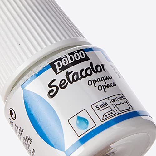295-010 Setacolor Opaque Fabric Paint 45-Milliliter Bottle Titanium White 1.5…