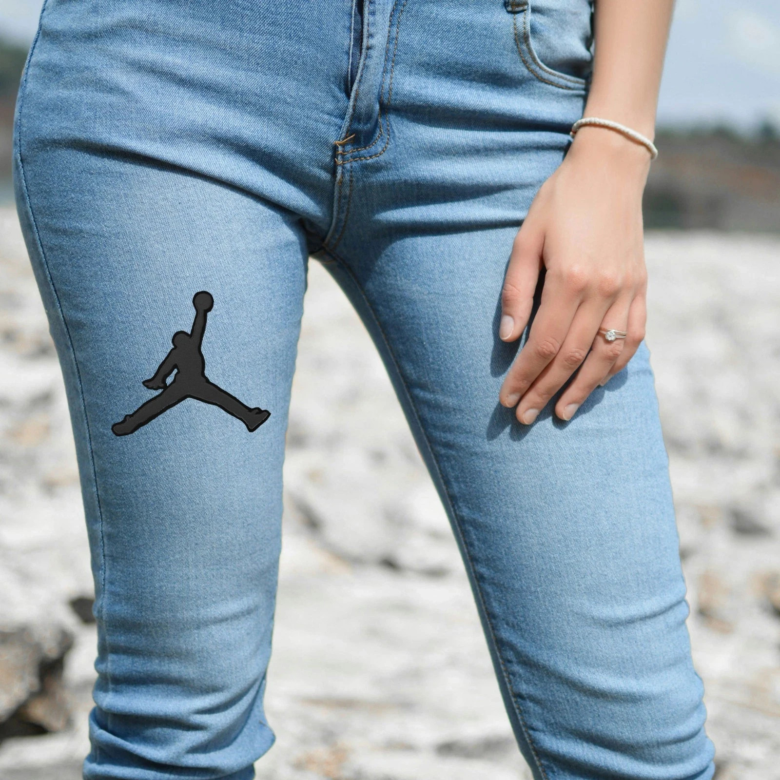 Basketball-Inspired Embroidered Patch | Iron-On Sew-On Streetwear Logo Badge