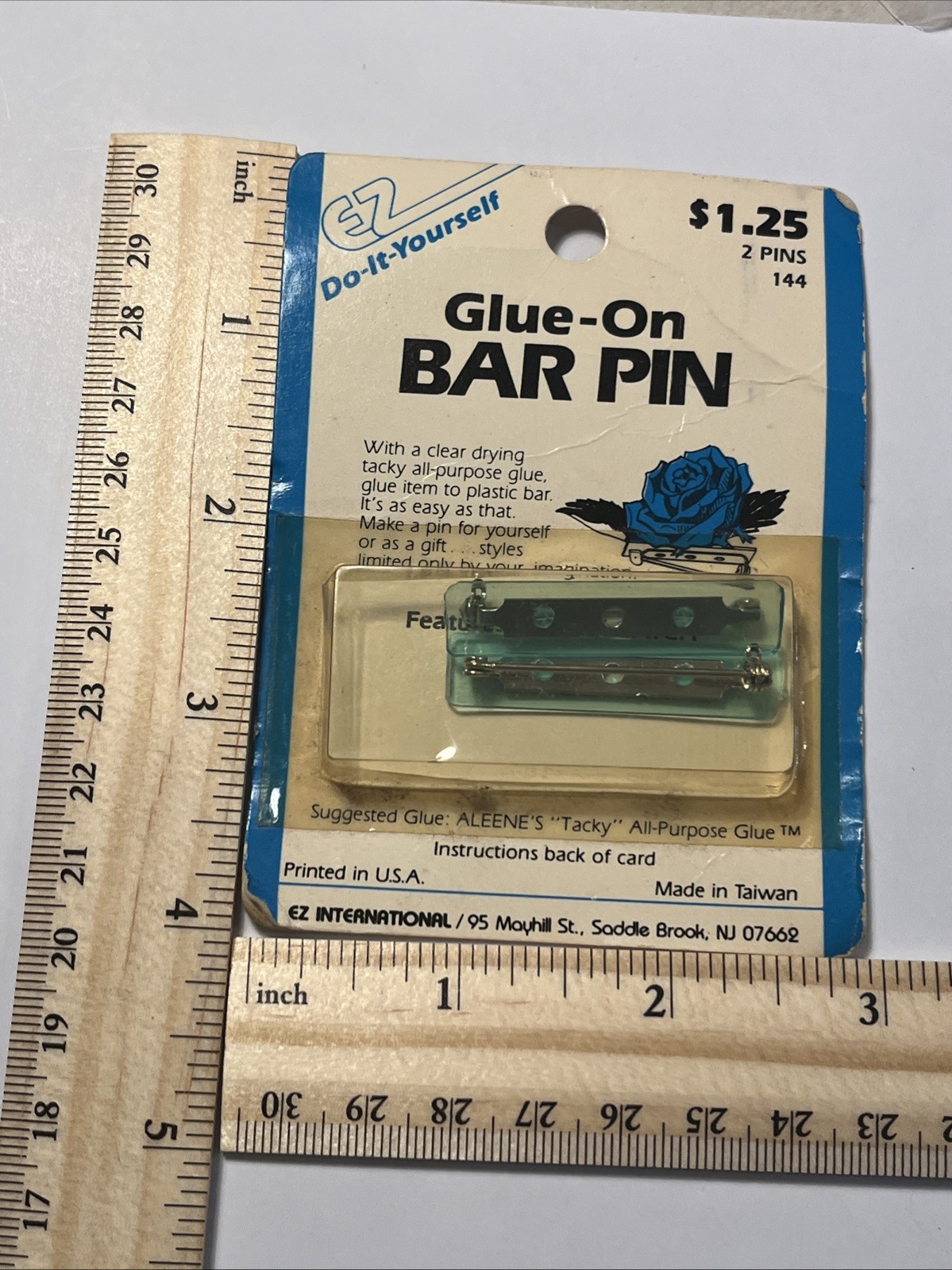 EZ Do-It-Yourself Glue – On Bar Pin Vintage Crafting