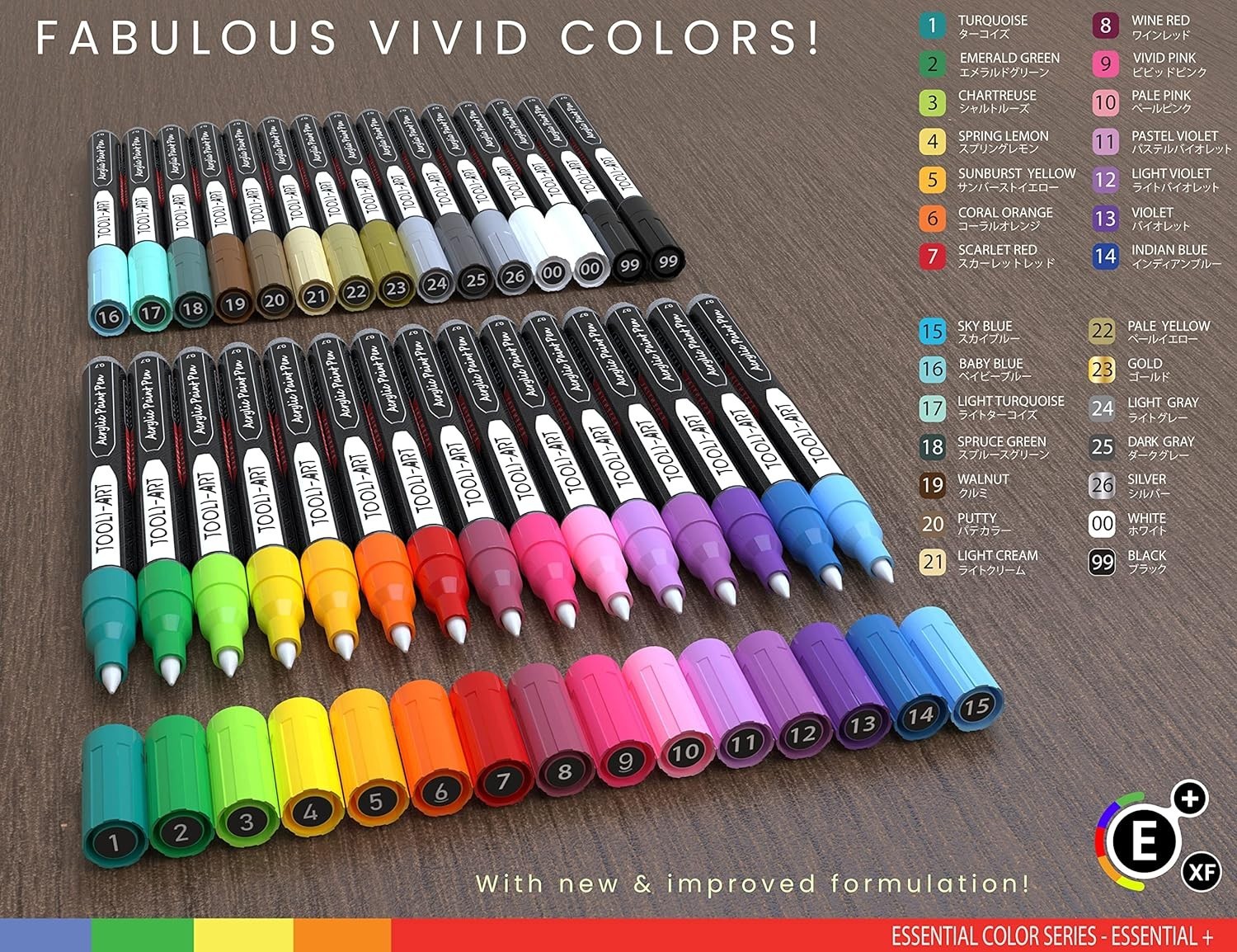 Assorted Colors Paint Markers – Quick Dry, Multi-Surface