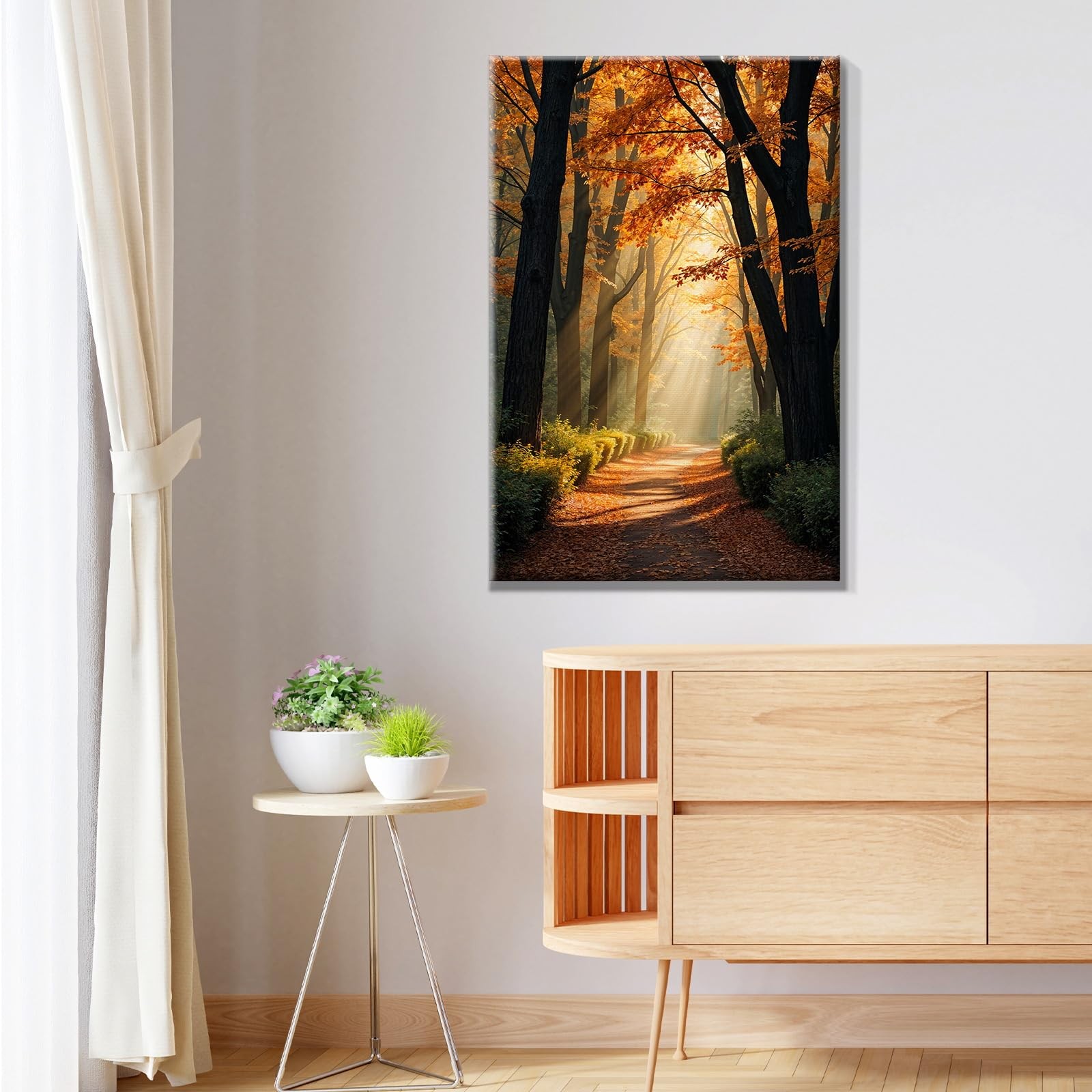 Paint by Numbers Kit for Adults with Frame Forest Paint by Number with Easel …