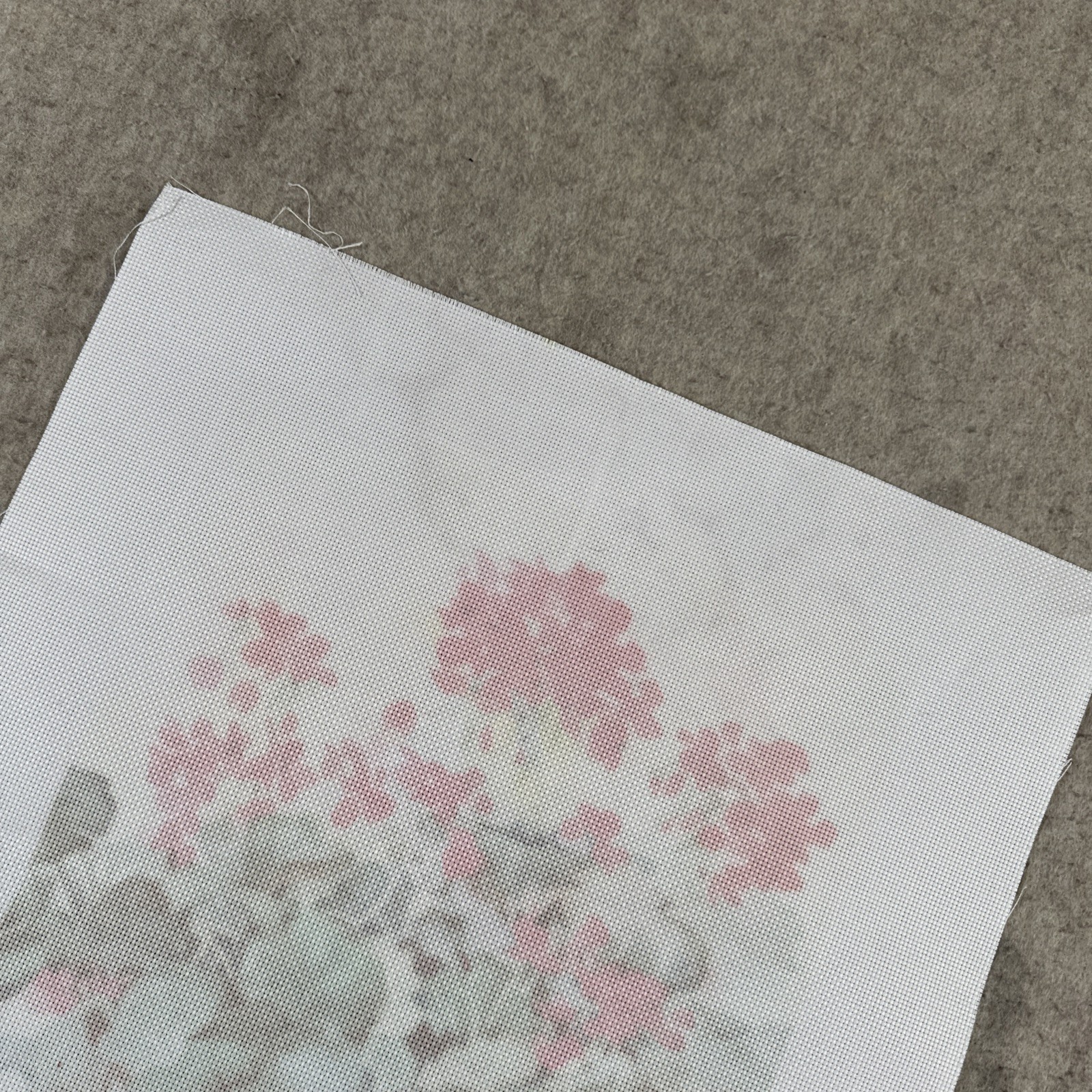 2005 Candamar Designs Geranium Basket 51552 Counted Cross Stitch Canvas