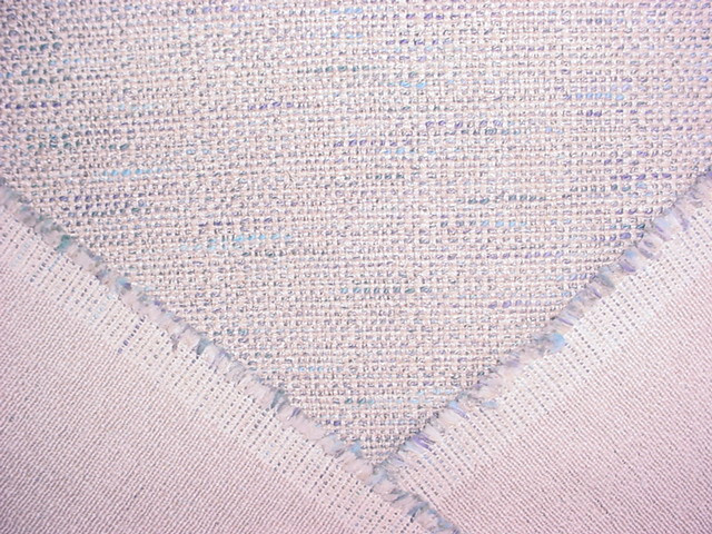 27-3/8Y Beacon Hill 246559 Strie Basket Moonstone Aqua Azure Upholstery Fabric