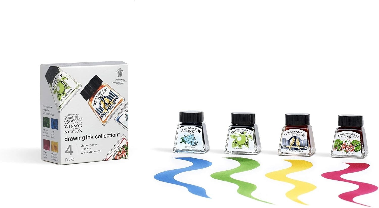 Viridian Drawing Ink, 14ml Bottle, Acrylic, Multicolor