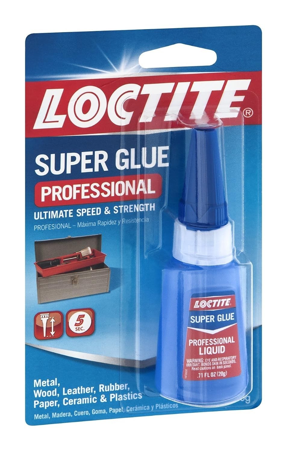 Clear Superglue for Crafts & Repairs – 12 Pack