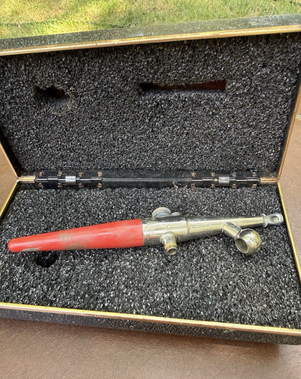 Vintage Paasche Airbrush Set w/ Case, Multiple Heads, Parts & Accessories