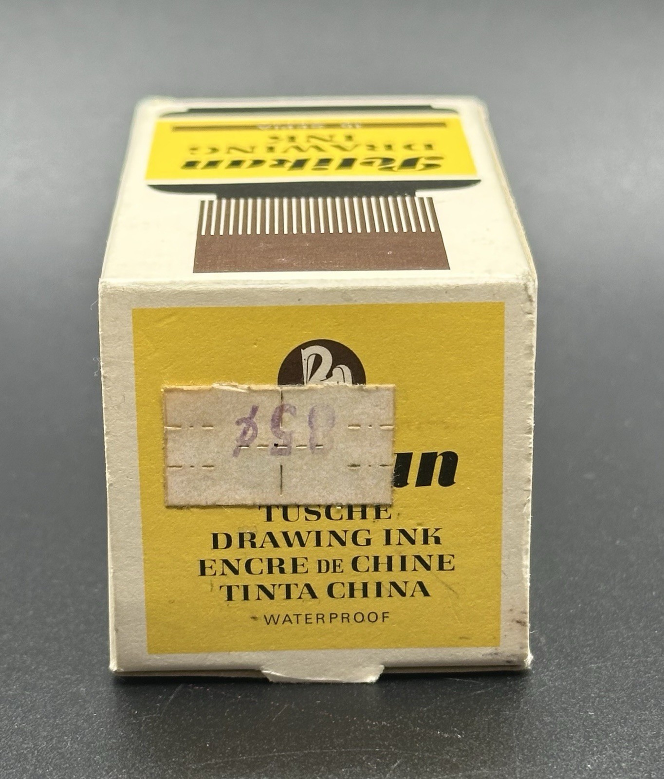 Pelikan Tusche Ink Drawing MPN 15 Sepia Waterproof 1 fl oz Bottle w/ Box #O