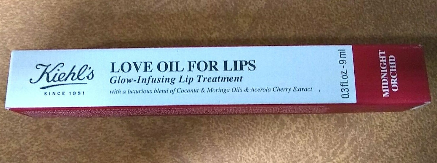Kiehl’s Love Oil For Lips Glow-Infusing Lip Treatment – Midnight Orchid 0.3 oz