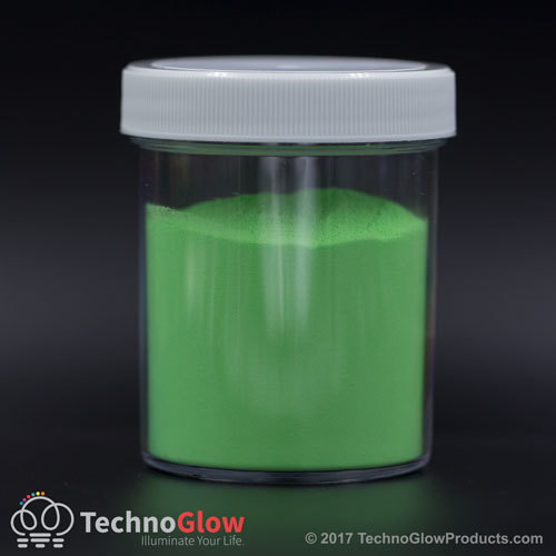 Glow in the Dark Powder, FLUORESCENT GREEN – UV Reactive Glow Pigment