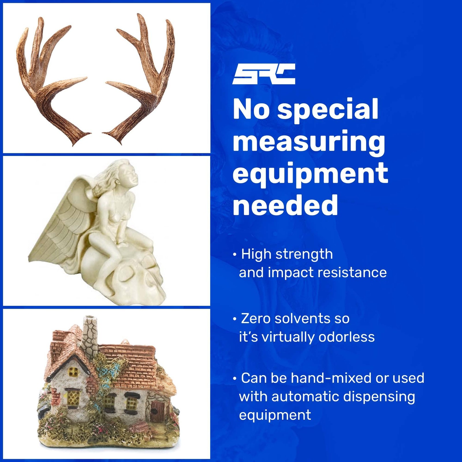 “32 Oz 2-Part Polyurethane Casting Resin Kit for Models, Prototypes & Crafts”