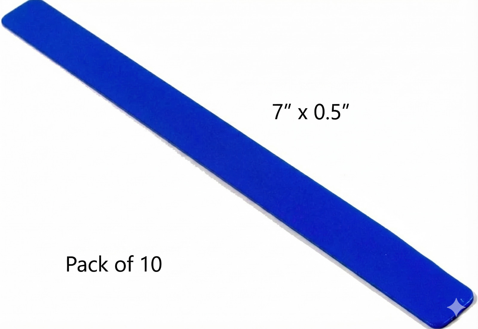 10 Anodized Aluminum Color Bracelet Blanks 1/2″ x 7″ x 0.05″ Laser Engraving