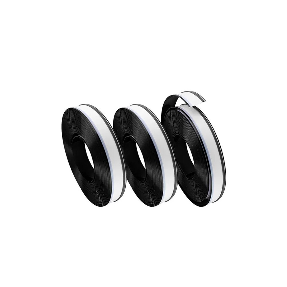 US Stock QOMOLANGMA 4.3″ x 164ft Aluminum Trim Cap with PC & Foam (Channelume)