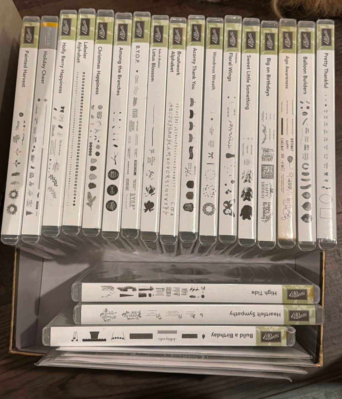 Stampin’ Up! Clear Stamp Sets Retired – Choose the ones you want!