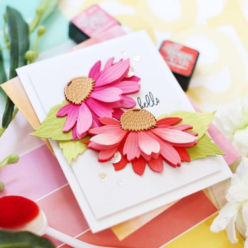 Chrysanthemums Metal Cutting Dies for Card Making New, Flower Carbon Steel Butte