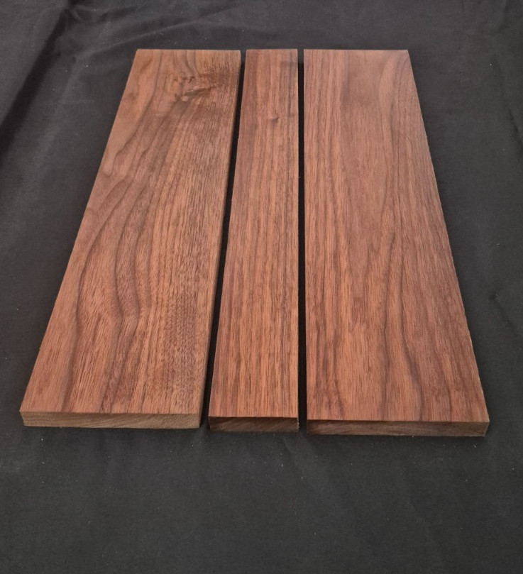 3/4″ Walnut Dimensional Lumber S4S – Variable Lengths & Widths Available