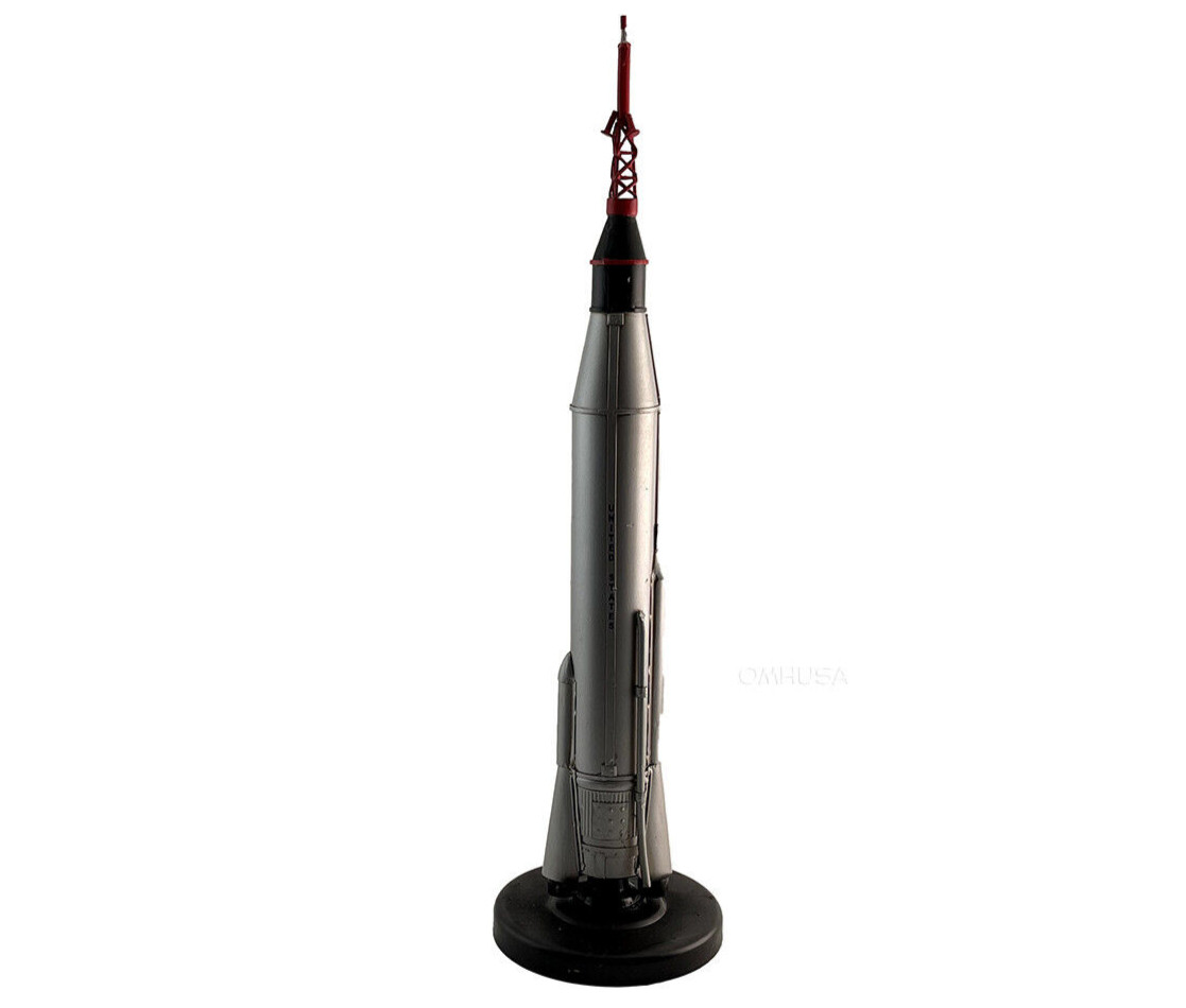 Mercury Atlas Rocket Spacecraft Metal Model 18″ NASA Space Exploration Mission