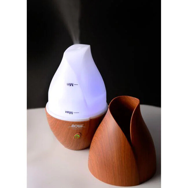 NOW Foods- Ultrasonic Faux Wood Grain Diffuser