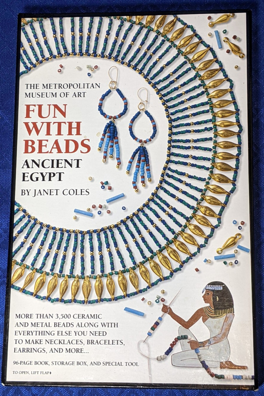 Fun With Beads Ancient Egypt by Janet Coles Metropolitan Museum of Art Bead Kit