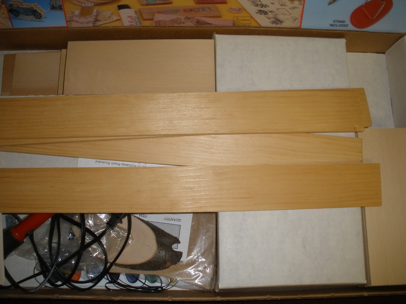 Vintage THE JUMBO WOOD BURNING SET NO. 7770 NSI Natural Science 1983 Ages 13 & U