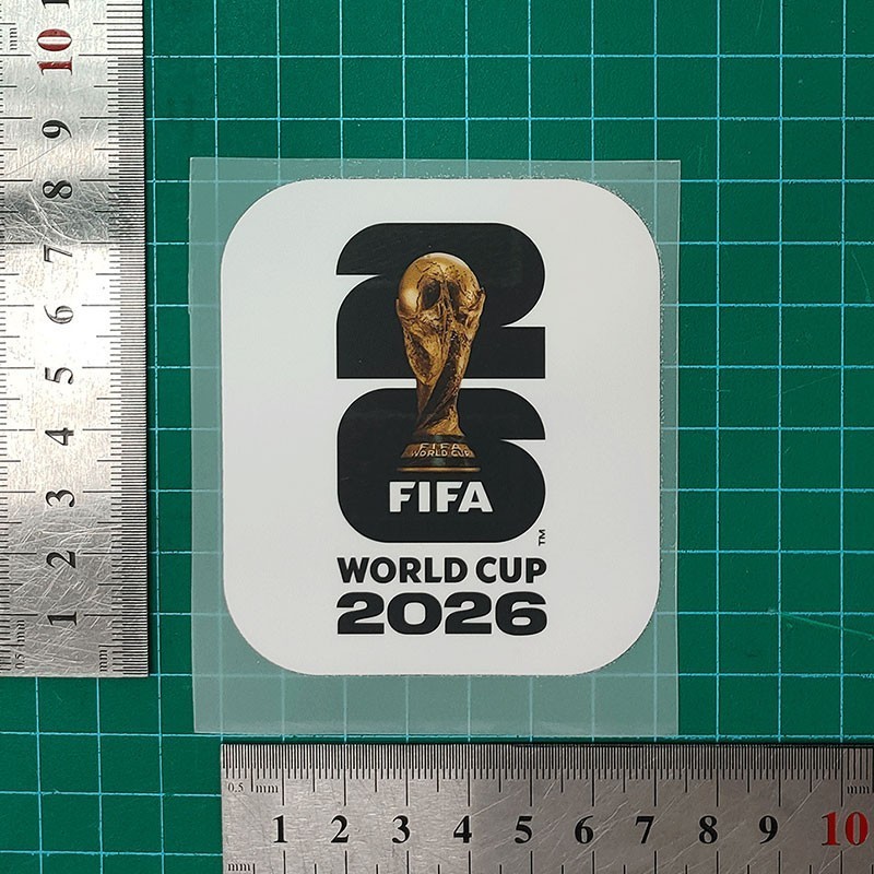 2026 FIFA World Cup Mexico USA Canada PVC Patch Badge Set 4Pack For Fans Gift US