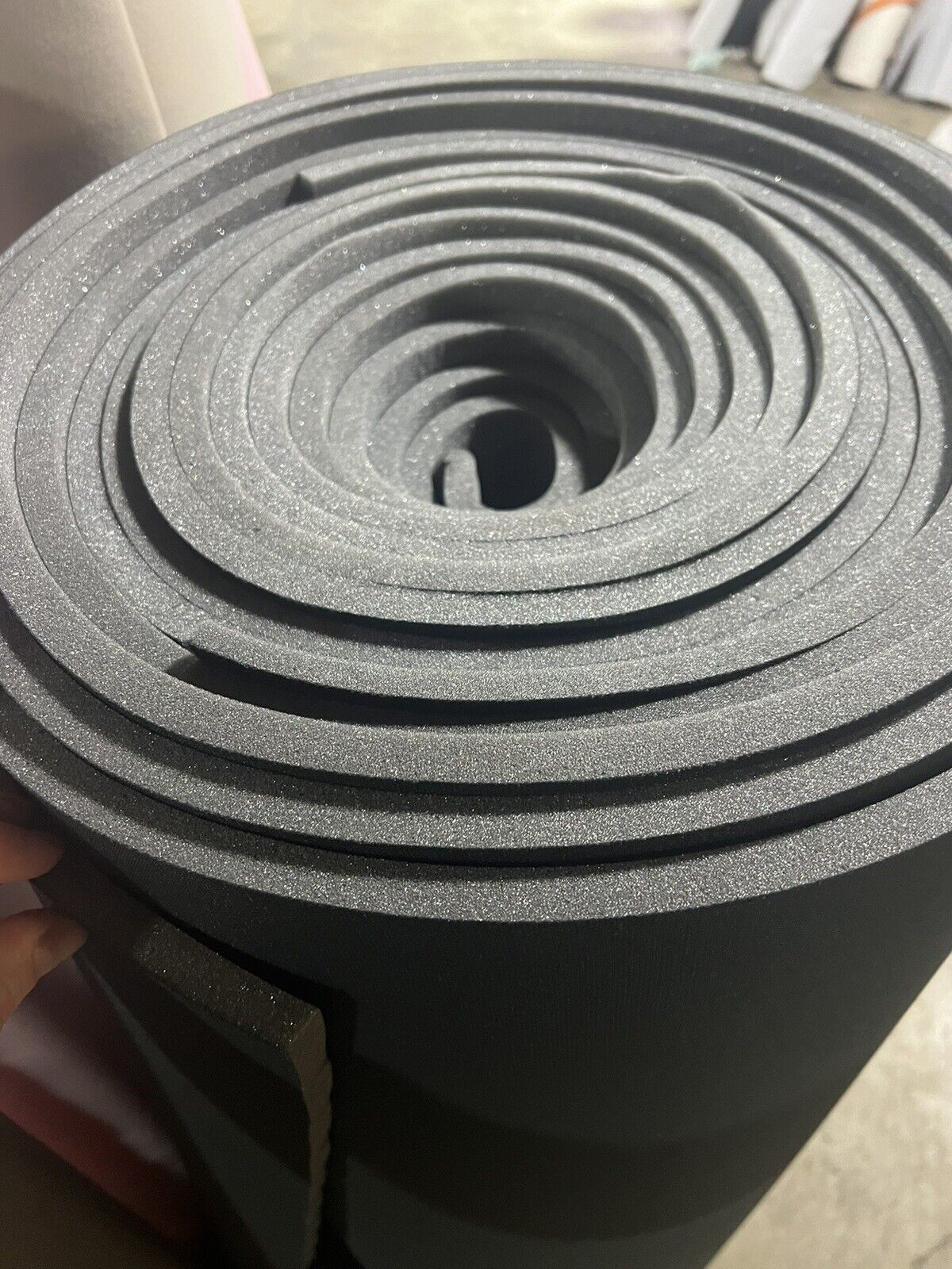 1/4 Inch foam for auto upholstery seats with backing (by the Yard) 54” Wide