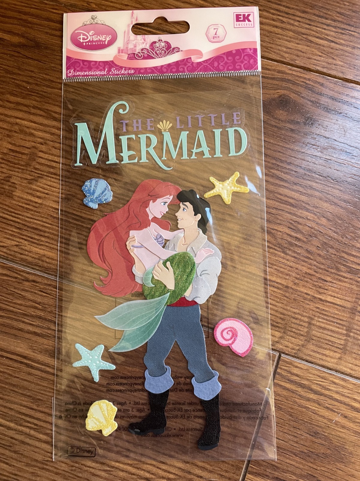 Disney princess dimensional stickers by EK Success–YOU PICK