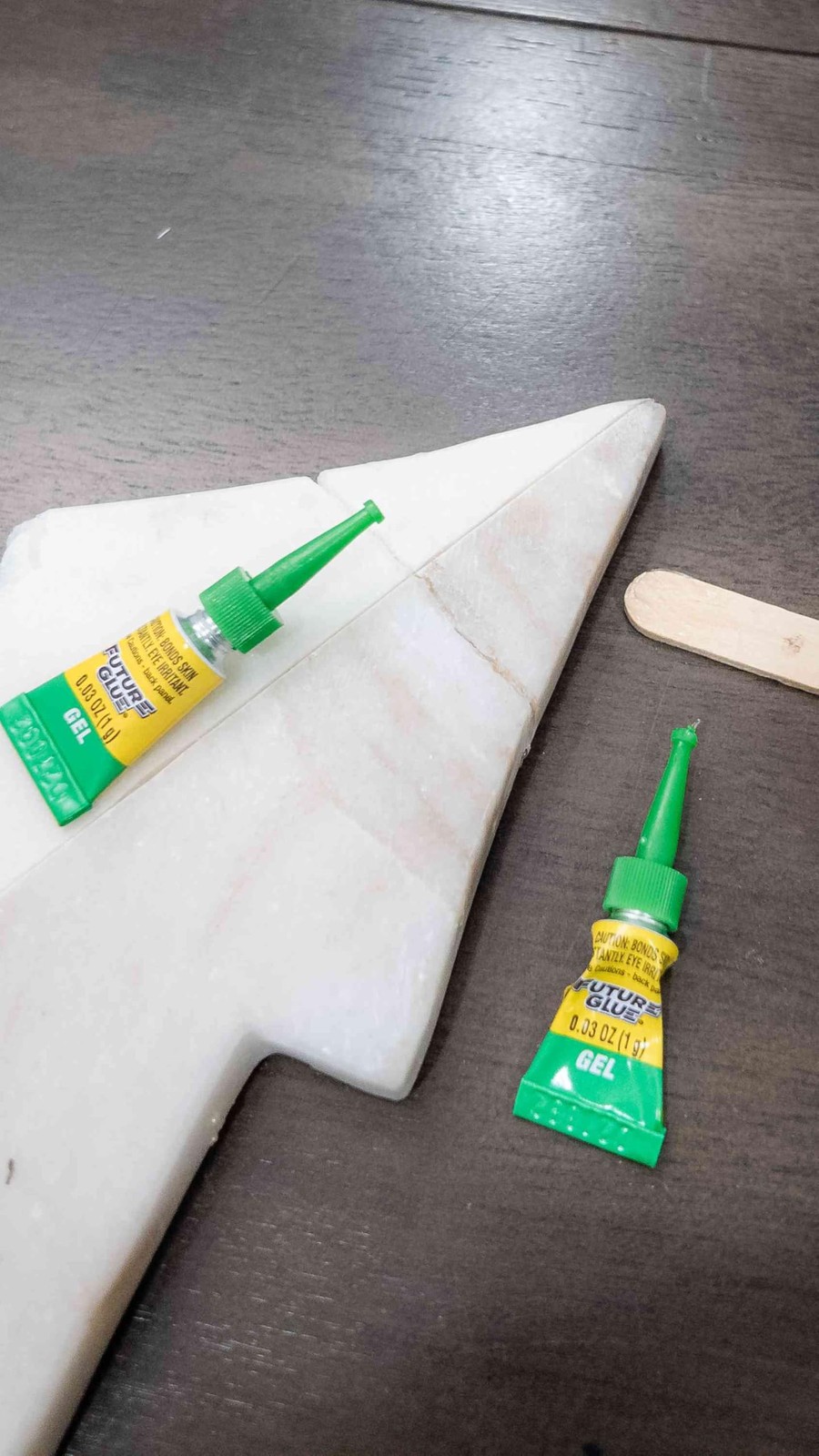 Super Glue Future Glue Gel 6 Mini Single Use Tubes, Clear, Instant Bonding, F…