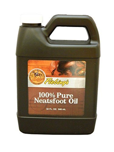 Fiebing’s 100% Pure Neatsfoot Oil, 32 oz. – Natural Leather Preservative