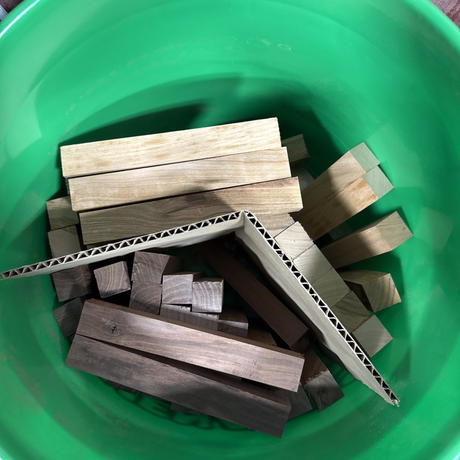 20pc Quebracho/Sahnillo/Parota/Cashew/Teak/Monkey Pod Turning Blanks3/4″x3/4″x6″
