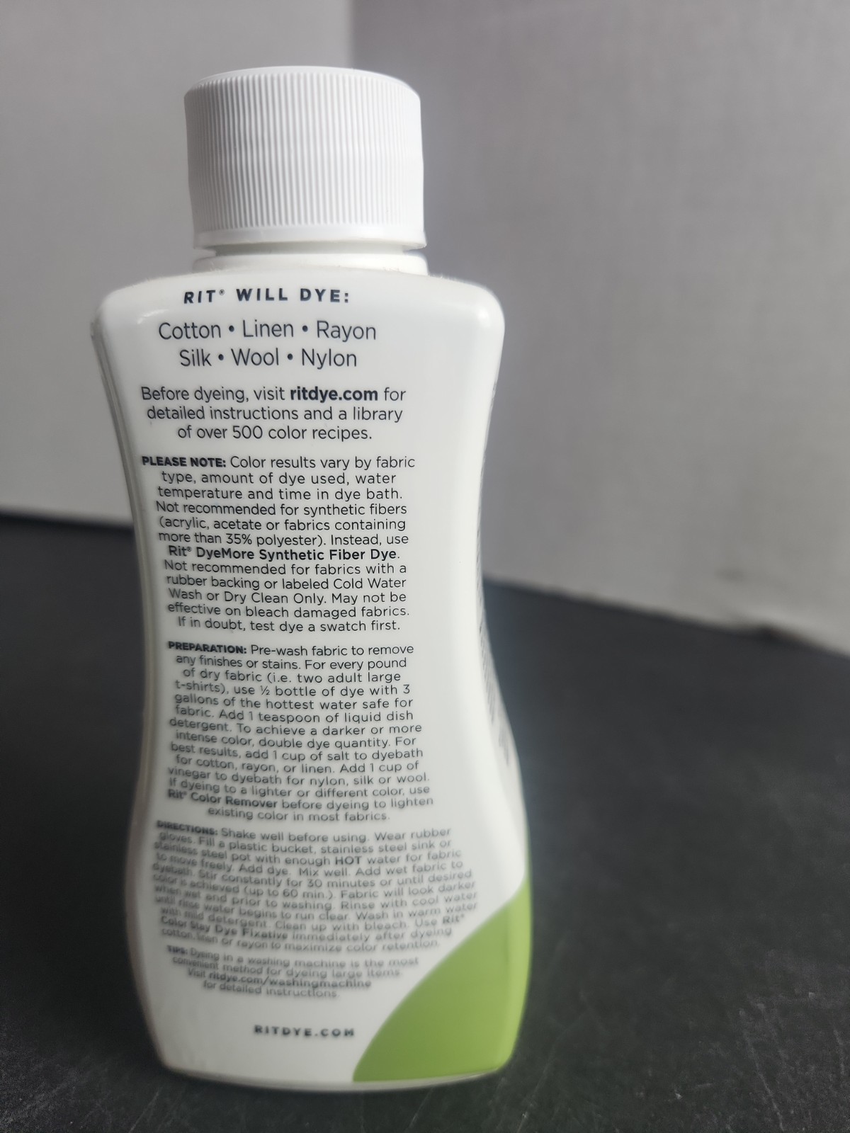 Rit Dye Liquid 8oz Apple Green