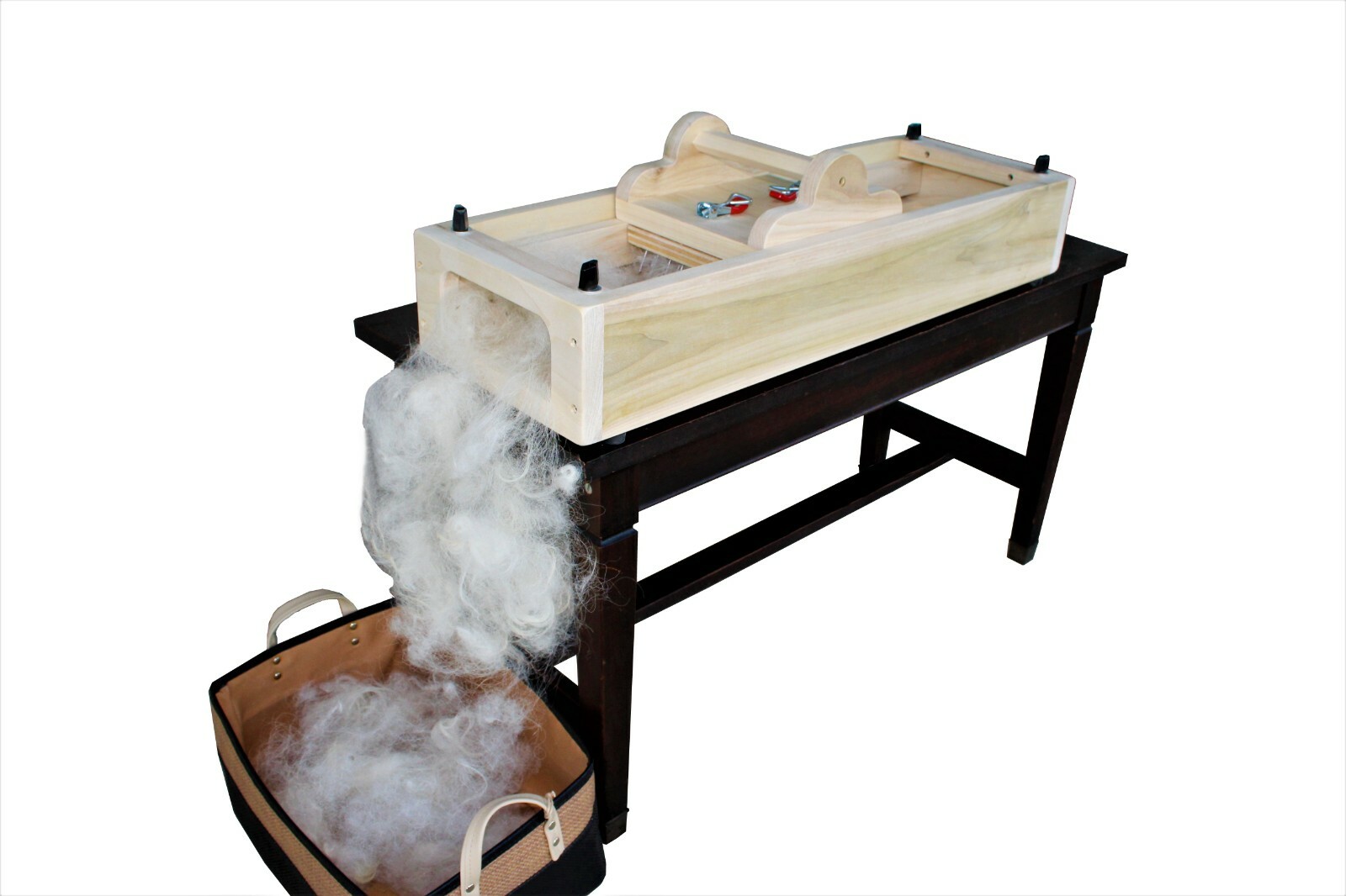 Adjustable Box Wool Picker ~Bam Fiber Works Original~