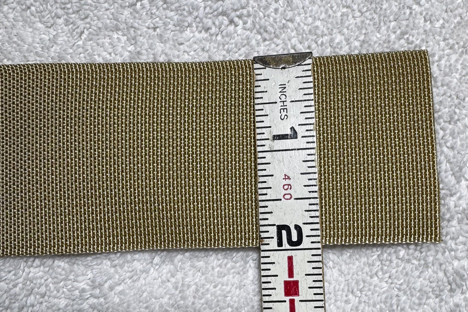 Military webbing 2″ Nylon Class 2 Mil Spec 1 mm thick 100 yard rolls.