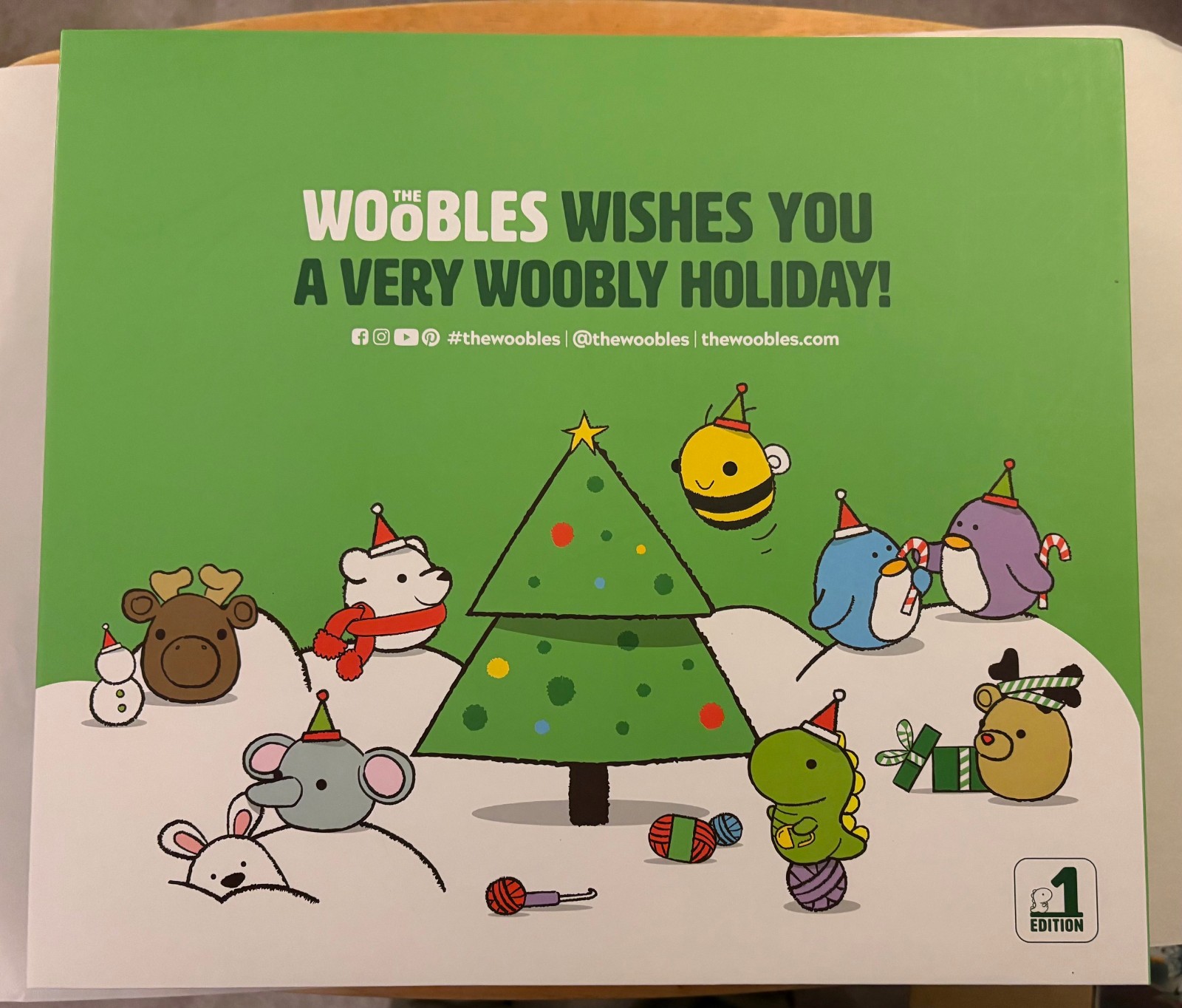 A Woobly Wonderland 2023 Christmas Crochet Advent Calendar NIB NEW The Woobles