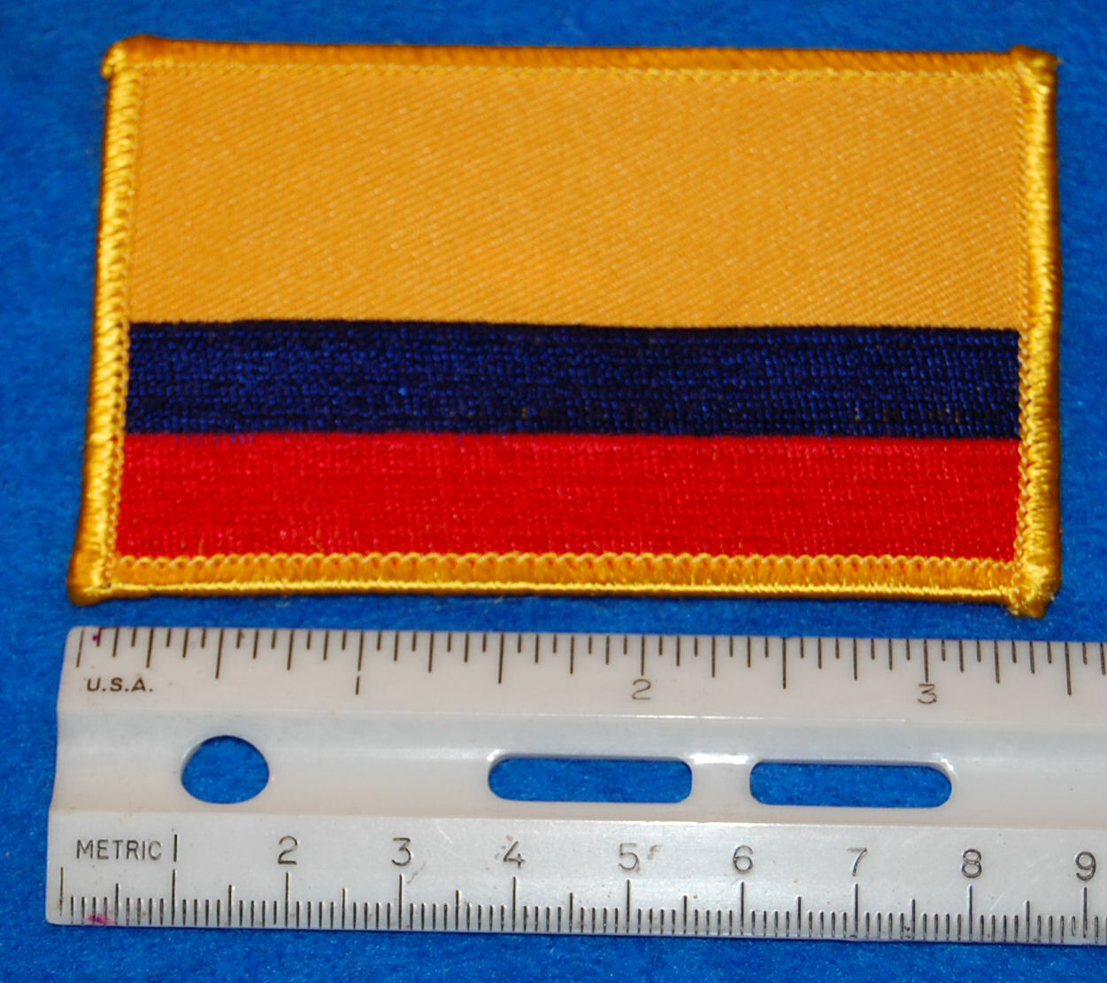 Various International Country (A-C) Flag Embroidered Patches, New