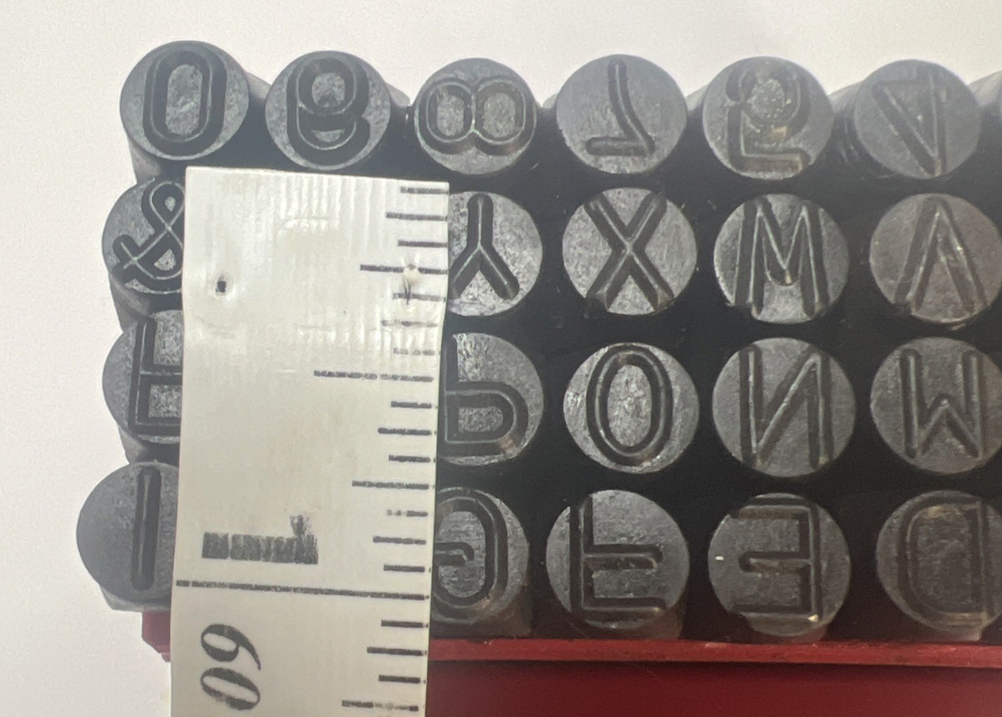 Pittsburgh 36Pcs 1/4″ High Carbon Steel Metal Punch Letter & Number Stamping Set