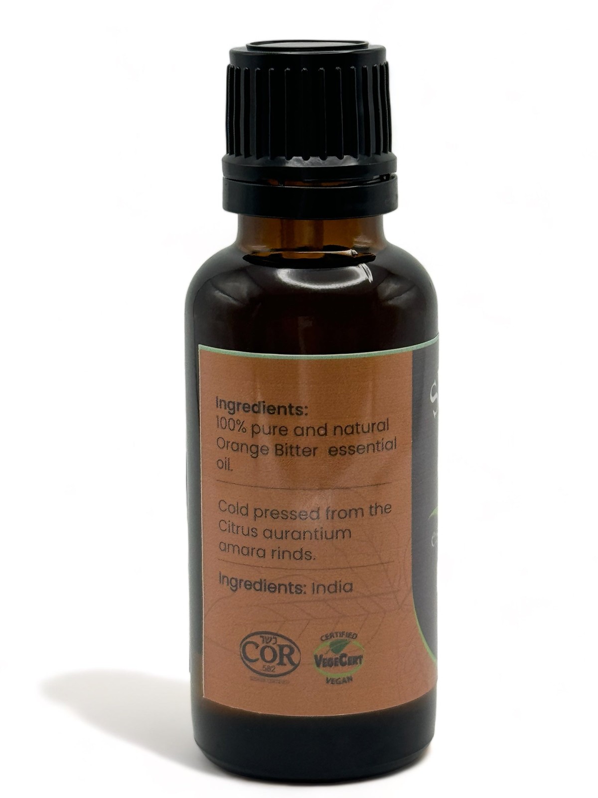 100% Pure Organic Orange Bitter Essential Oil