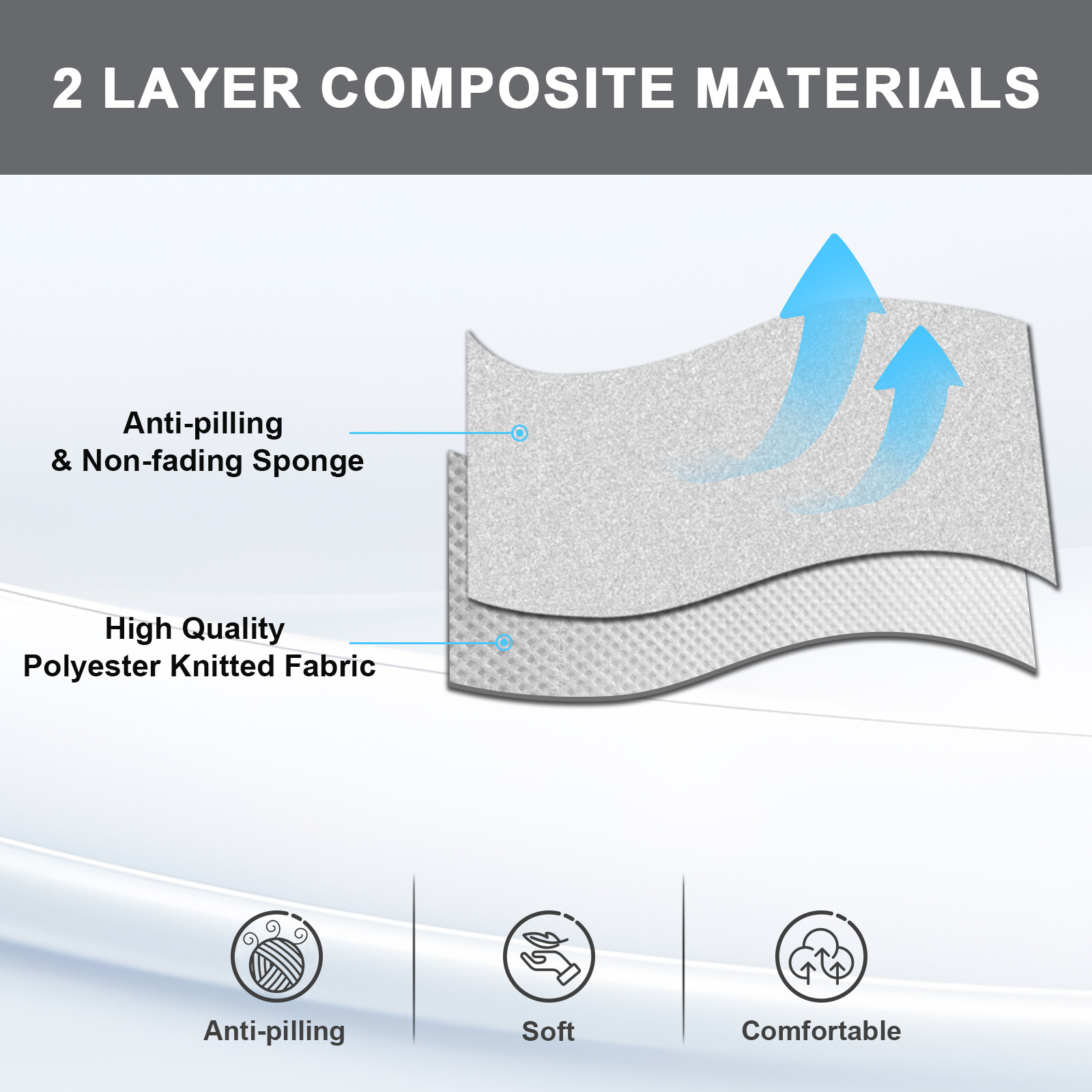 60″ Headliner Fabric w/ Foam Backing for Car Ceiling Fabric Repair Upholstery